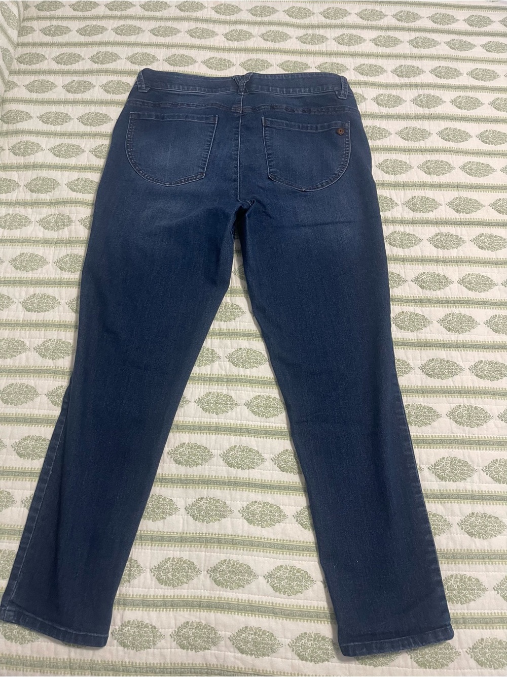 Democracy Dark Blue Straight Leg Jeans